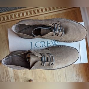 Mens JCrew suede shoes